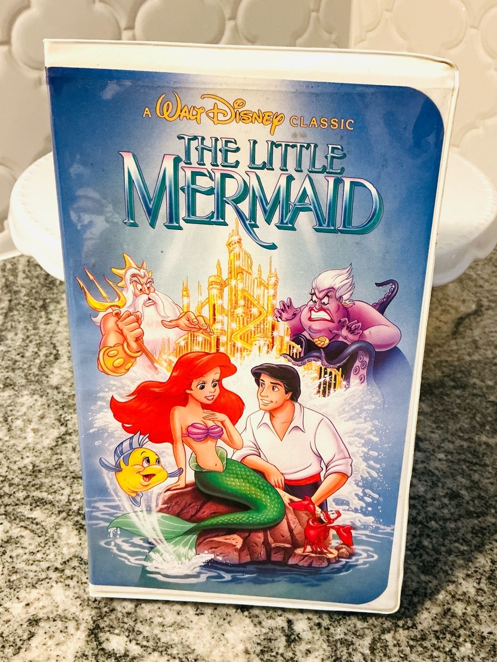 Walt Disney The Little Mermaid Banned Artwork VHS - Classic Cover Art